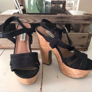 Steve Madden Cork Heels
